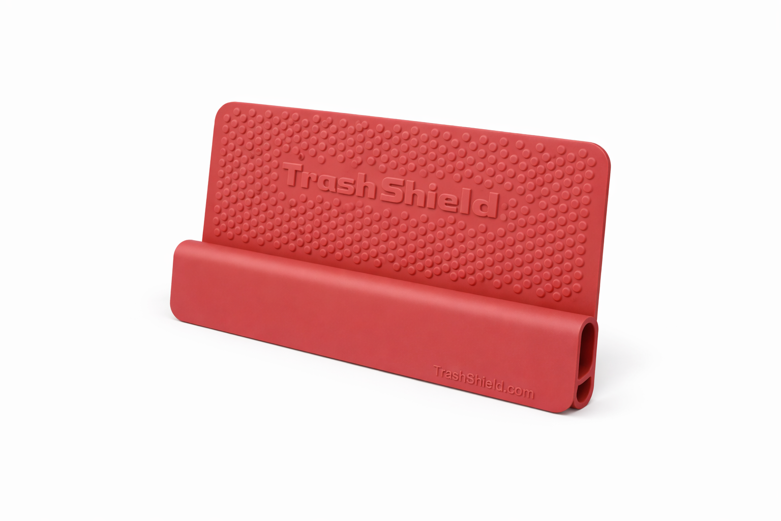 Trash Shield Large 4.5" (muted red)